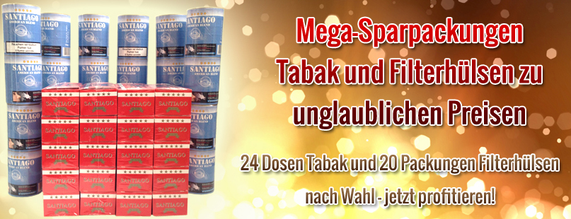 Mega Sparpackungen für günstige Zigaretten / billige Zigaretten günstig online kaufen / bestellen im Online Tabak Shop von Tabac-Trends.ch
